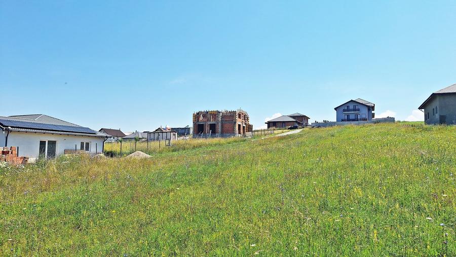Teren curti constructii 627mp la intrare in Bod dinspre Sanpetru - 5