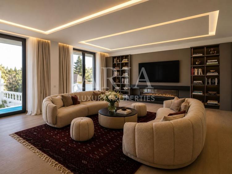 Apartament cu 5 camere decomandat, mobilat în Arcul de Triumf