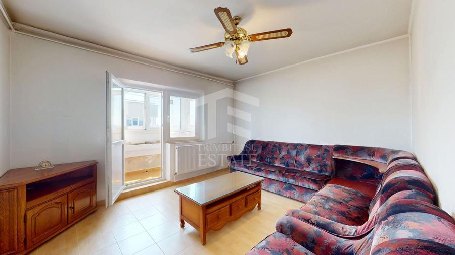 Apartament cu 3 camere decomandat, mobilat în Doamna Ghica