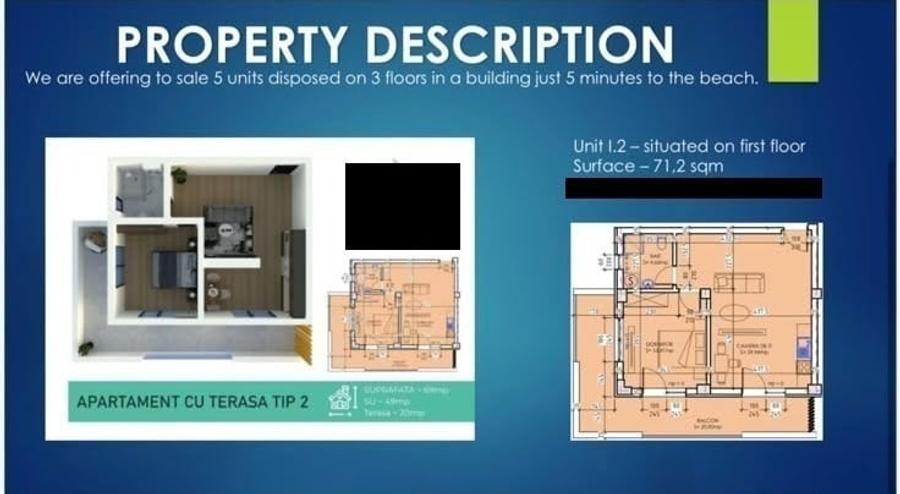 Apartament cu 2 camere în Mamaia-Sat