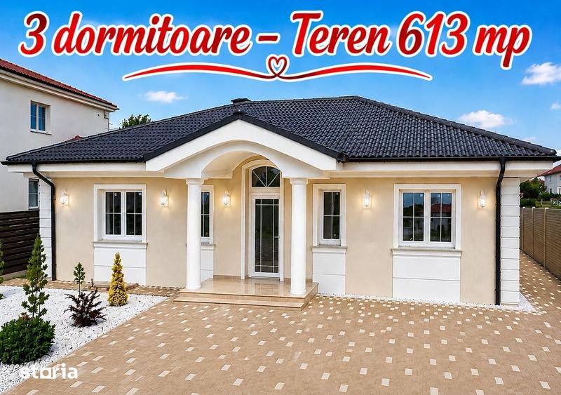 Casă cu 4 camere cu Teren 613 Mp în Central