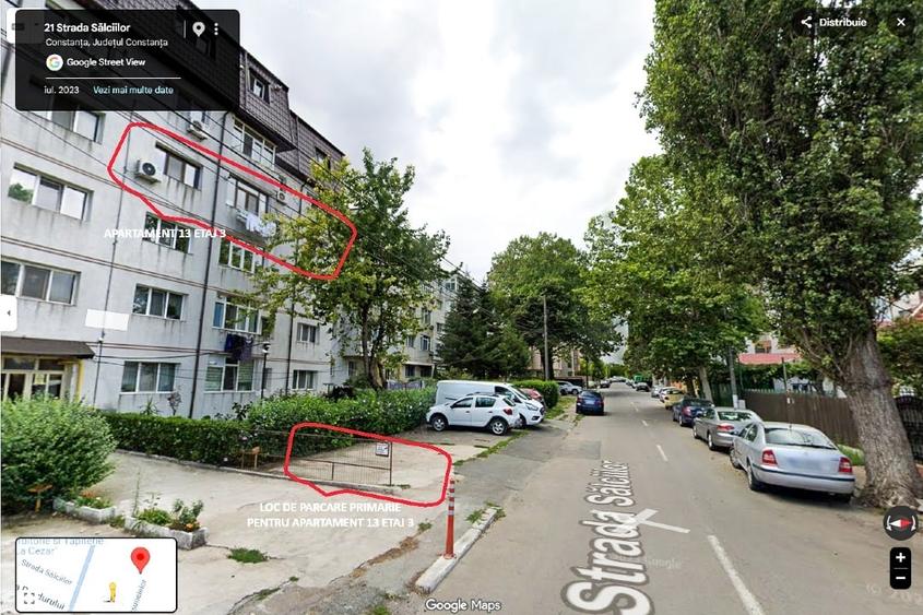 Apartament 3 camere decomandat, renovat integral – Constanța, Str. Sălciilor 19 - 4
