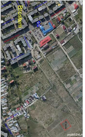 Teren de 1000 mp, în Aleea Sporturilor