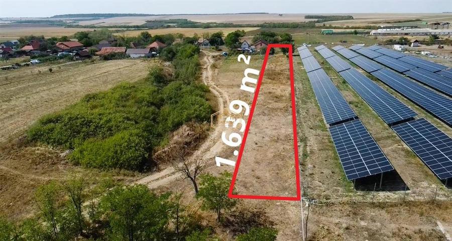 Teren Construcții intravilan de 1639 mp, în Sud