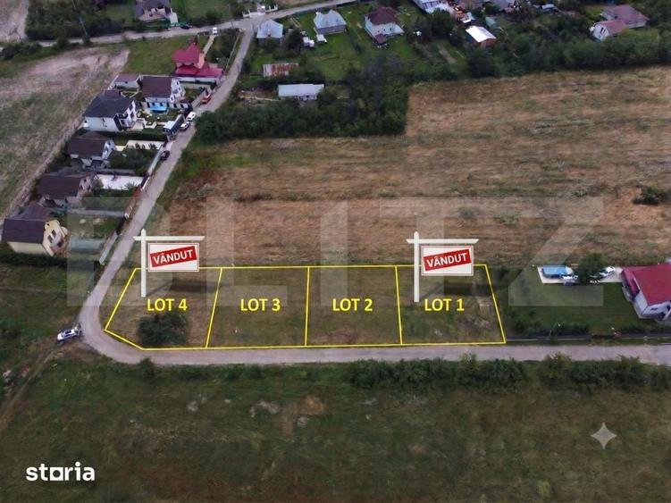 Teren de 447 mp, în Priseaca