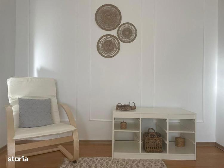Apartament cu 3 camere semidecomandat, mobilat în Brâncoveanu