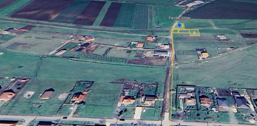 Teren de 500 mp, în Horia