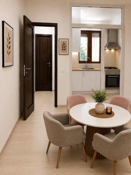 Apartament cu 2 camere decomandat în Teilor