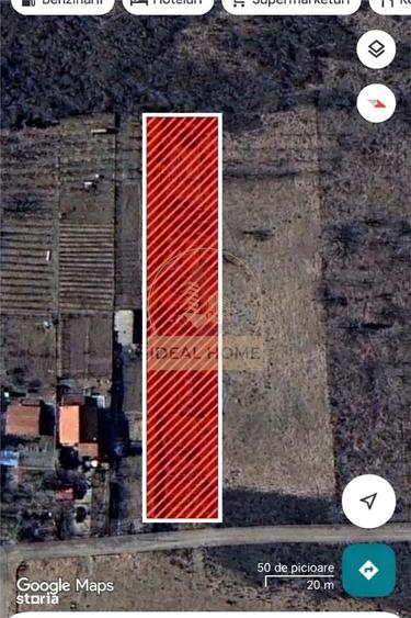 Teren de 1450 mp, în Miroslava