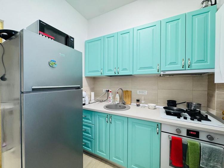 Apartament cu 2 camere semidecomandat, mobilat în Parcul Carol