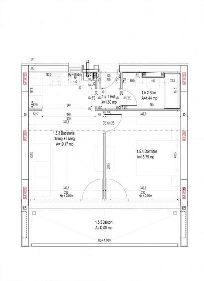 Apartament cu 2 camere Mamaia Nord, mobilat complet, la 250m de Mare - 16