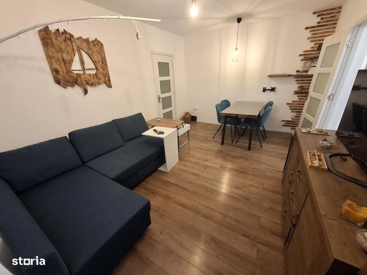 Apartament cu 2 camere semidecomandat în Săsar