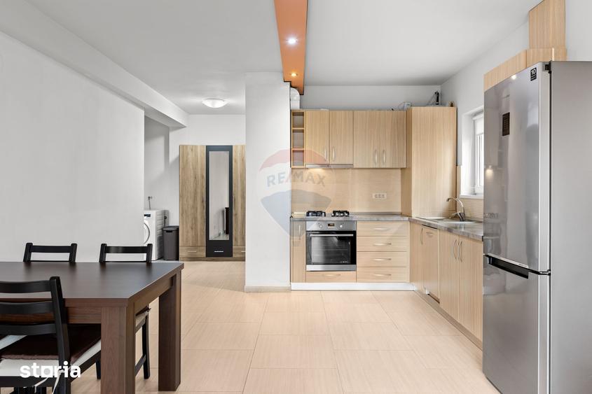 Apartament cu 2 camere, mobilat în Subcetate