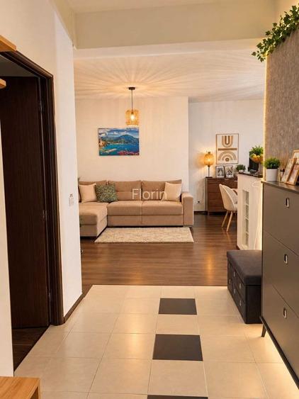 2 Camere Renovat 58.7MP Podul Constanta-Bucurestii Noi-Soseaua Chitilei Mobilat Utilat Complet Clasa A-Centrala Proprie in spate Akcent City Marmura