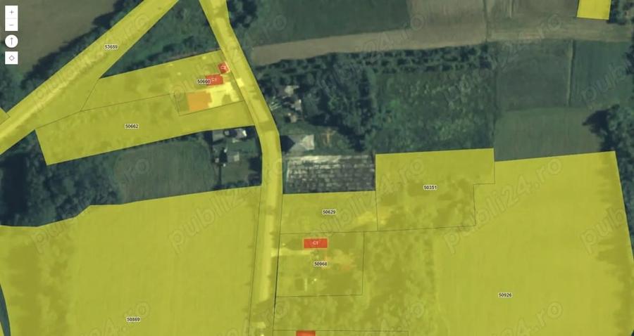 Teren de 5381 mp, în Isaci