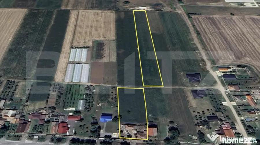 Casă cu 2 camere cu Teren 11600 Mp în Central