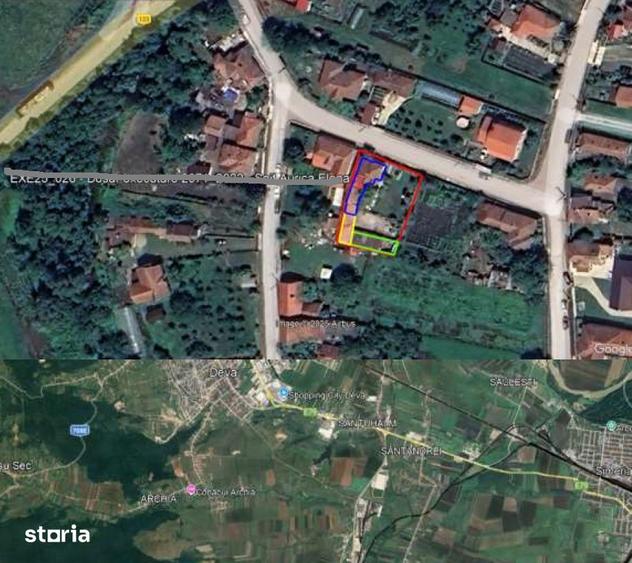 Casă cu 2 camere cu Teren 718 Mp în Central