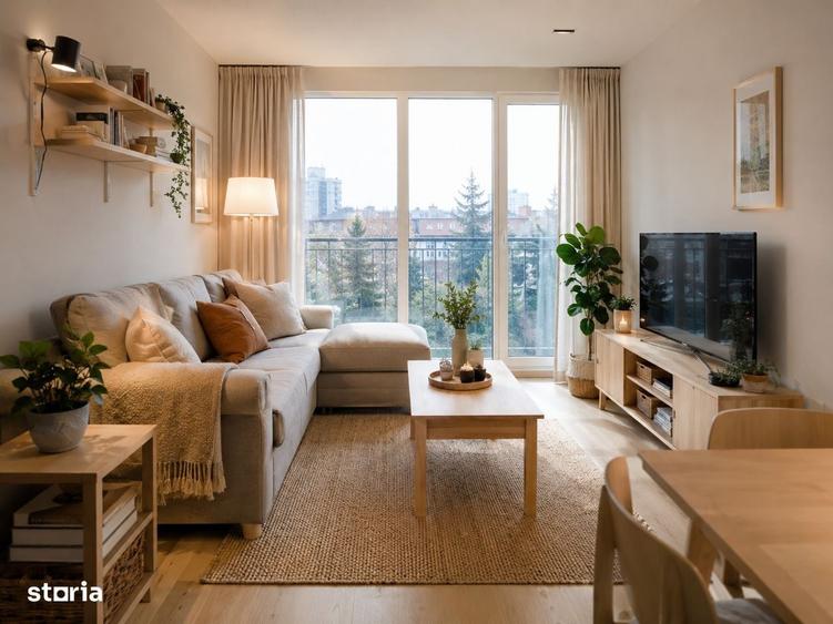 Apartament cu 3 camere, decomandat, terasa 14,4 mp,ansamblu cu piscina - 4
