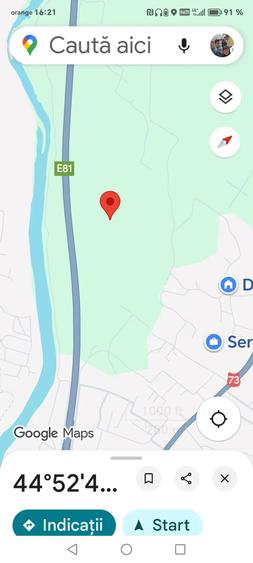 Teren de 122 mp, în Mărăcineni