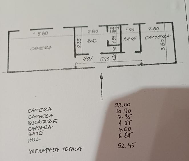Apartament 2 camere decomandat, cartier Manastur - 9