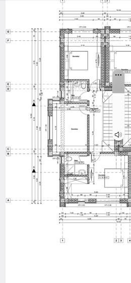 Duplex cu 4 camere cu Teren 200 Mp în Odăi
