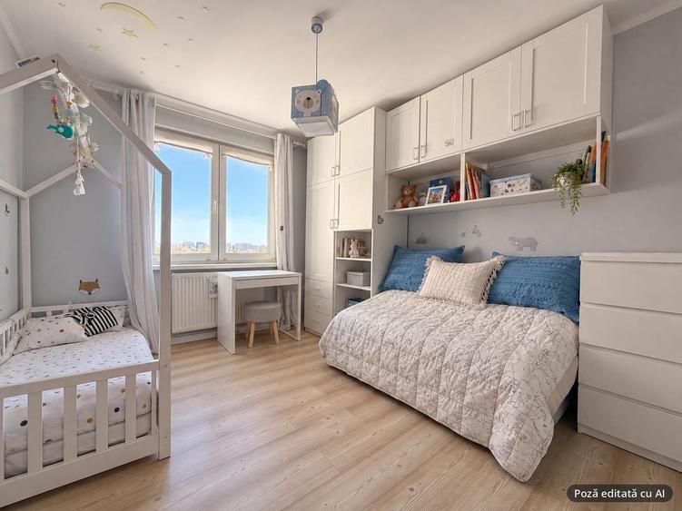 Apartament cu 4 camere semidecomandat, mobilat în Crângași