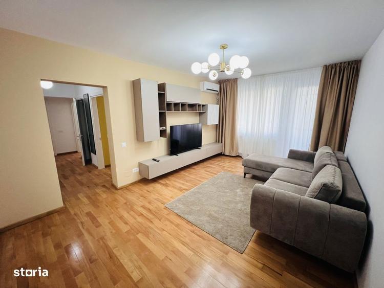 Apartament cu 3 camere decomandat, mobilat în Vitan