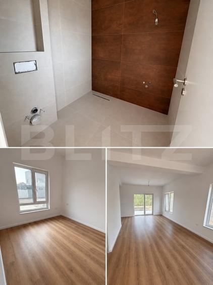 1/2 Duplex, 117mp,  despărțit prin camera tehnică - 1