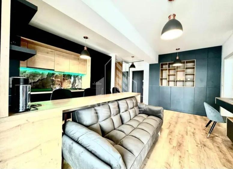 Apartament cu 2 camere semidecomandat, mobilat în Lipovei