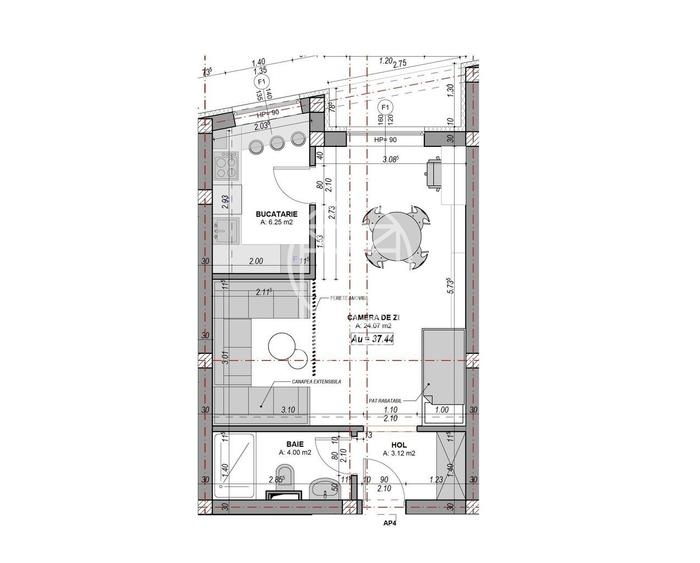 Apartament cu 5 camere în Cristian