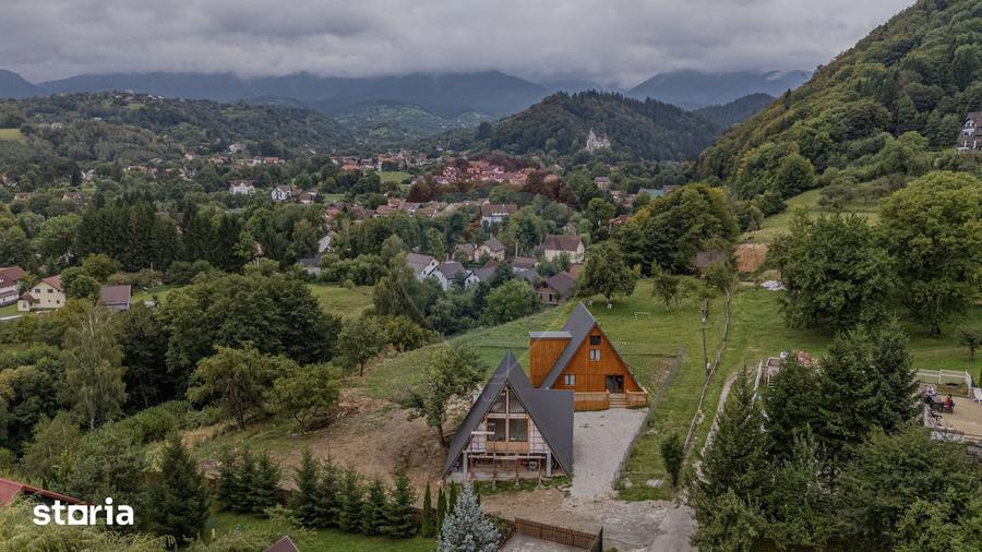 Casă cu 3 camere cu Teren 2166 Mp în Bran