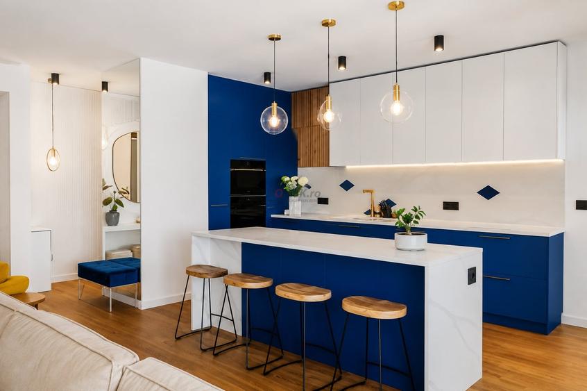 Apartament cu 4 camere decomandat, mobilat în Herăstrău