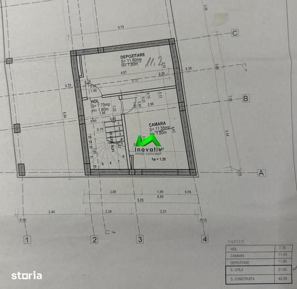 Casă cu 4 camere cu Teren 230 Mp în Terezian