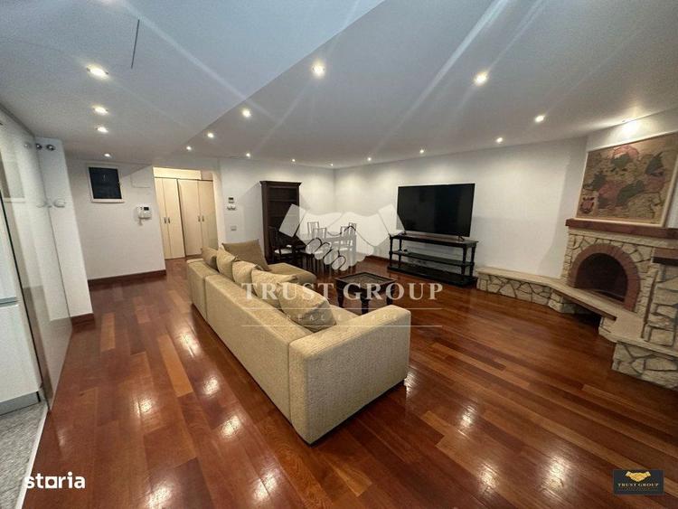 Apartament cu 3 camere, mobilat în Arcul de Triumf