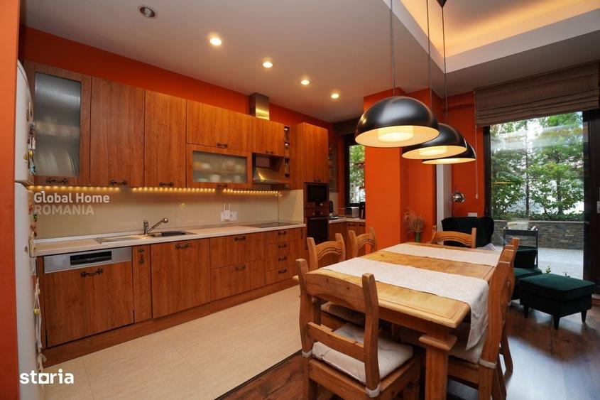 Apartament cu 3 camere semidecomandat în Herăstrău
