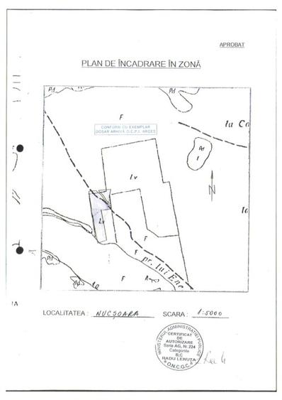 Teren Construcții intravilan de 1415 mp, în Nucșoara