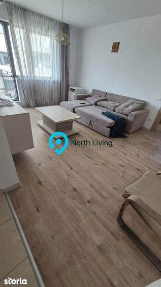 Apartament cu 2 camere, mobilat în Băneasa