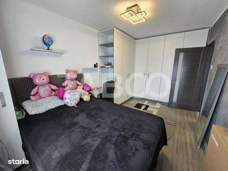 Apartament 3 camere mobilat 2 bai balcon pivnita Mihai Viteazul Sibiu - 18