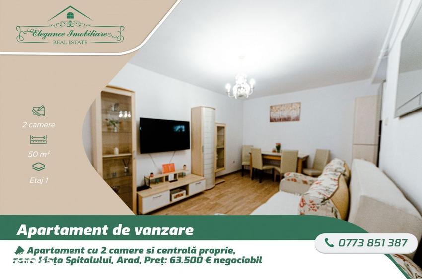 Apartament cu 2 camere semidecomandat, mobilat în Pârneava