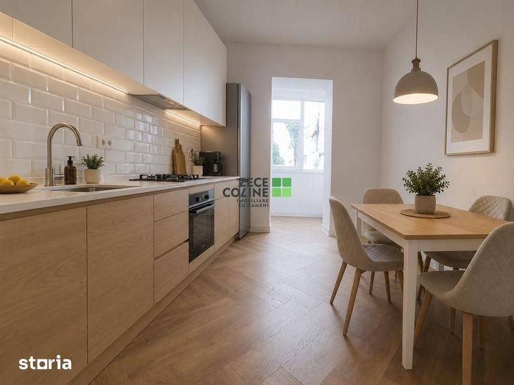 Apartament 3 camere, 62,4 mp, renovat, etaj 2, Nicolina Podu Ro? - 2