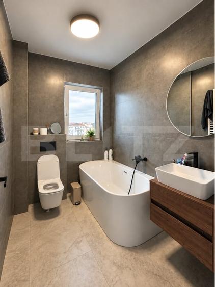 Apartament cu 3 camere decomandat, mobilat în Sud