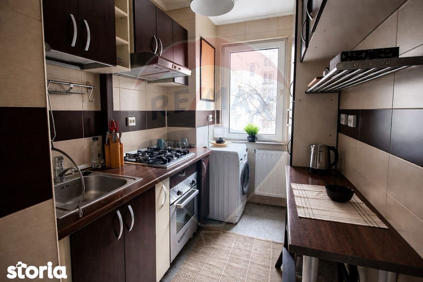Apartament cu 2 camere, mobilat în Cișmigiu