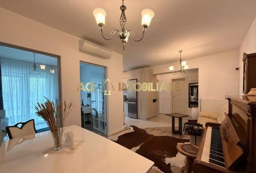 Apartament cu 3 camere decomandat, mobilat în Regie