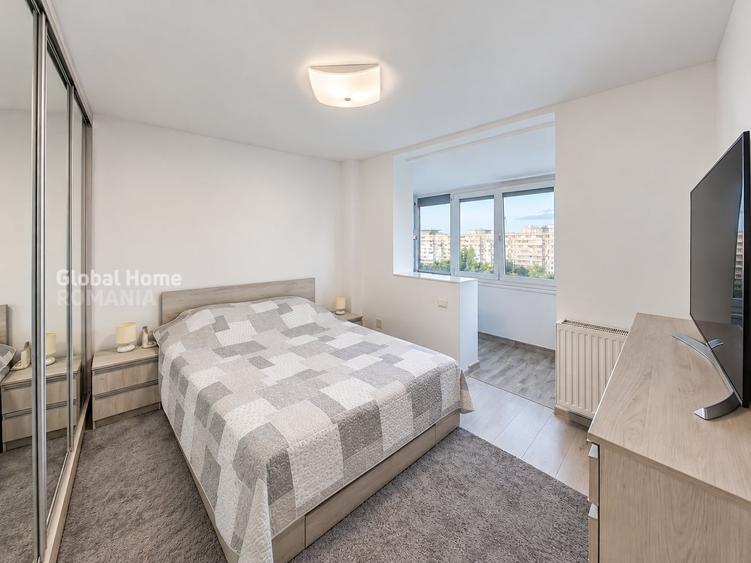 Apartament cu 3 camere semidecomandat, mobilat în Gara de Nord
