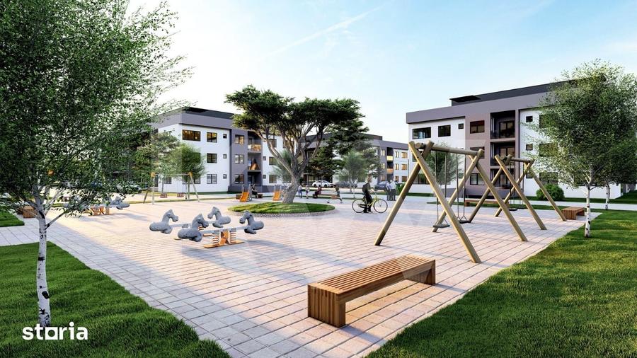 Apartament 2 camere 57.9mp utili buc separata balcon etaj 1 Sibiu - 5