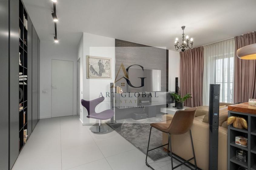 Apartament cu 3 camere semidecomandat, mobilat în Militari