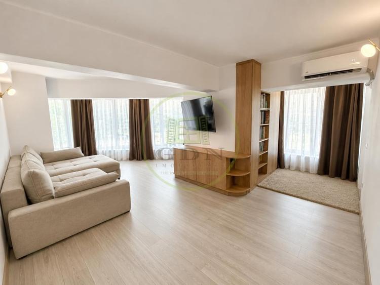 Apartament cu 3 camere decomandat, mobilat în Jiului