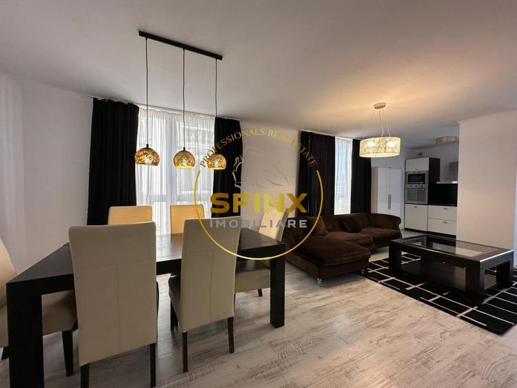Apartament cu 3 camere decomandat, mobilat în Herăstrău