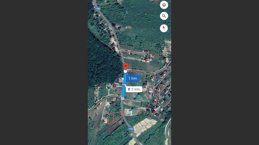 Teren Construcții intravilan de 2217 mp, în Centura