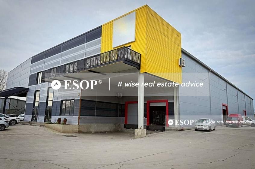 Spațiu industrial, de 2,450 mp, în Mogoșoaia